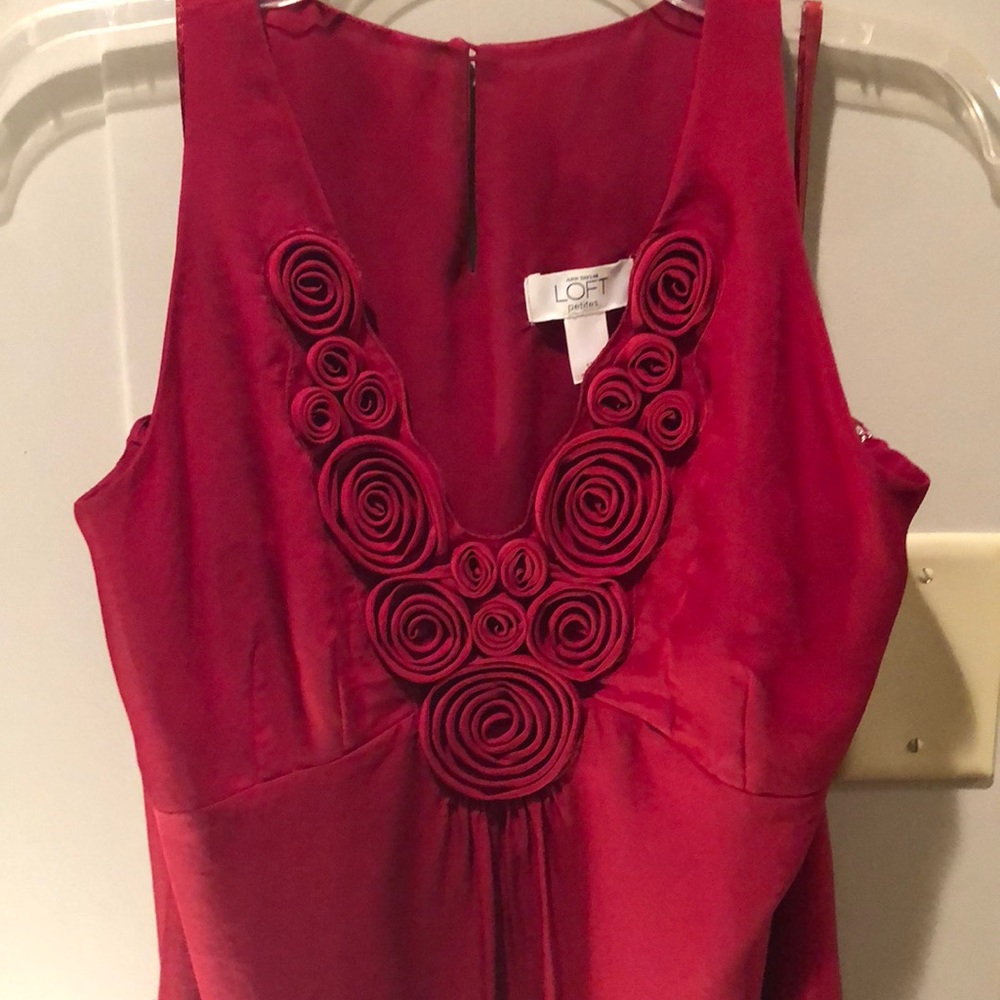 Red dress